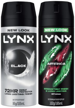 Lynx-Antiperspirant-or-Deodorant-Body-Spray-165mL-Selected-Varieties on sale
