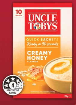 Uncle-Tobys-Oats-Quick-Sachets-10-Pack-or-HiFibre-8-Pack-Selected-Varieties on sale