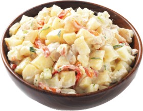 Creamy-Coleslaw-Potato-or-Macaroni-Salad-Large-Tub-Selected-Varieties on sale