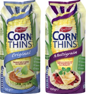 Real-Foods-Corn-or-Rice-Thins-125-150g-Selected-Varieties on sale