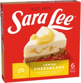 Sara-Lee-Cheesecake-360-425g-Selected-Varieties on sale