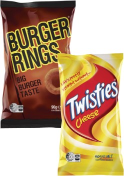 Twisties%2C+Burger+Rings+or+Cheetos+65g-90g