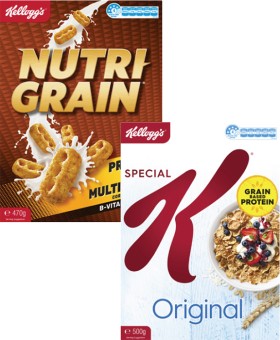 Kellogg%26%23039%3Bs+Nutri+Grain+470g+or+Special+K+Cereal+500g