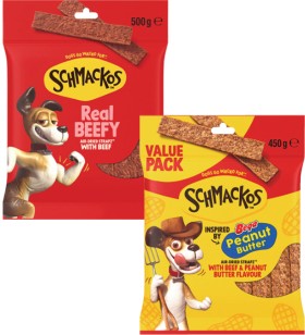 Schmackos+Dog+Treats+450g-500g