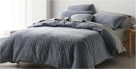 Vue-Ashley-Corduroy-Quilted-Quilt-Cover-Set on sale