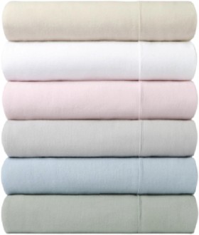 Heritage-Plain-Dye-Cotton-Flannelette-Sheet-Set on sale