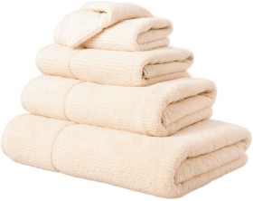 Vue-Combed-Cotton-Ribbed-Bath-Towels on sale