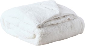 Heritage-Reversible-Sherpa-Blanket on sale