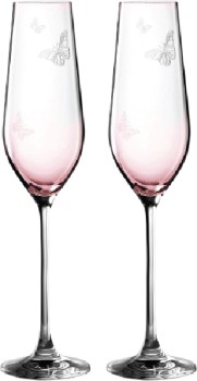 Royal-Albert-Miranda-Kerr-Flute-Pair-Pink-230ml on sale