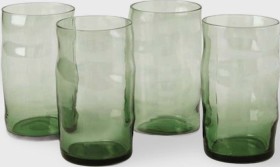 Australian-House-Garden-Desert-Flower-High-Ball-Set-of-4-Green on sale