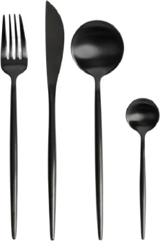 Vue-16pc-Spencer-Cutlery-Set-Black on sale