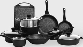 The-Cooks-Collective-10pc-Classic-Non-Stick-Cookware-Set on sale