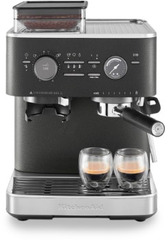 KitchenAid+Semi+Automatic+Espresso+Machine+with+Burr+Grinder+-+Cast+Iron+Black%23