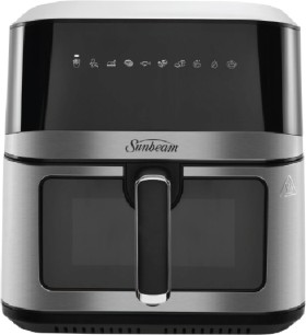 Sunbeam+Alinea+Pro+7.5L+DiamondForce+Airfryer+-+Black