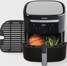 Tefal+Easy+Fry+%26amp%3B+Grill+2-in-1+FlexCook+Airfryer+XXL+-+Black
