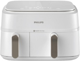 Philips+3000+Series+Dual+Basket+Airfryer+-+White