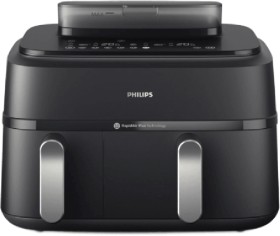 Philips+5000+Series+Dual+Basket+Steam+Airfryer+XXL+9L+-+Black