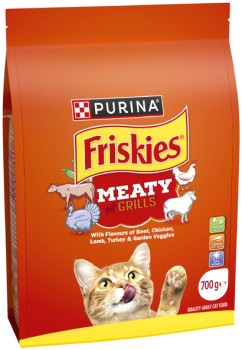 Purina-Friskies-Dry-Cat-Food-700g-Selected-Varieties on sale