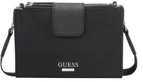 Guess-Madix-Crossbody-Bag-Black-Nylon on sale