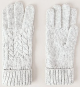 Basque-Cable-Knit-Gloves on sale