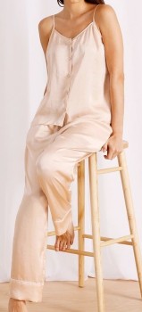 Chloe-Lola-Signature-Satin-Cami-Pant-Set-Ecru on sale