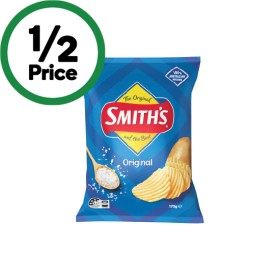 Smiths-Crinkle-Cut-Potato-Chips-150-170g on sale