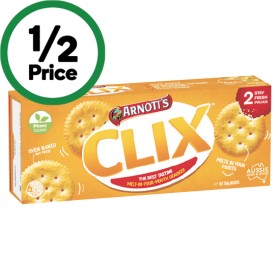 Arnotts-Clix-Oven-Baked-Crackers-250g on sale