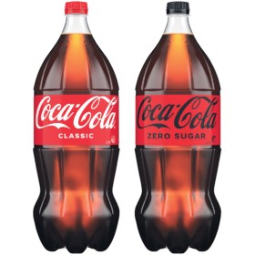 Coca-Cola+Classic+or+Zero+Sugar+Soft+Drink+2+Litre