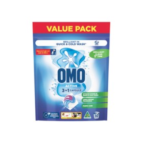 OMO+Laundry+Capsules+Pk+50
