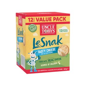 Uncle+Tobys+Le+Snak+264g+Pk+12