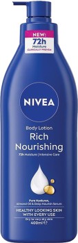 Nivea-Rich-Nourishing-Body-Lotion-72h-Moisturiser-400mL on sale