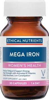 Ethical-Nutrients-Mega-Iron-30-Capsules on sale