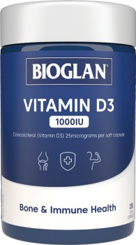 Bioglan-Vitamin-D3-1000IU-250-Capsules on sale