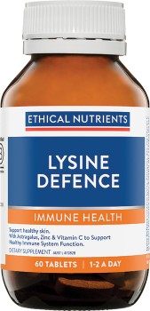 Ethical-Nutrients-Lysine-Defence-60-Tablets on sale