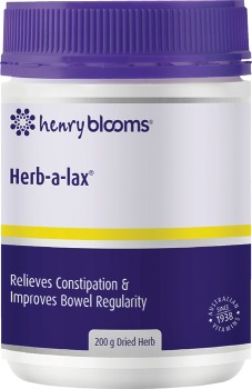 Henry-Blooms-Herb-a-Lax-Powder-200g on sale