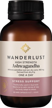 Wanderlust-High-Strength-Ashwagandha-60-Capsules on sale
