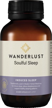 Wanderlust-Soulful-Sleep-30-Capsules on sale