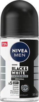 Nivea-Men-Invisible-Black-White-Original-Roll-On-Deodorant-50mL on sale