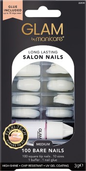 Manicare-Glam-Salon-Nails-100-Pack on sale
