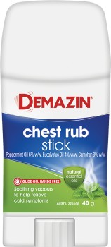 Demazin-Chest-Rub-Stick-40g on sale
