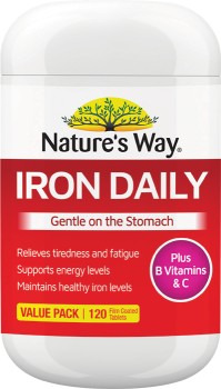 Nature%26rsquo%3Bs+Way+Iron+Daily+120+Pack%2A