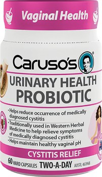 Carusos-Urinary-Health-Probiotic-60-Capsules on sale