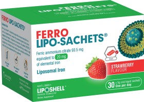 Lipo-Sachets+Ferro+Strawberry+5g+30+Pack%2A