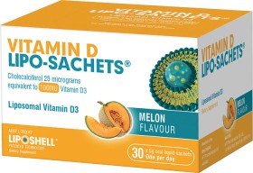 Lipo-Sachets-Vitamin-D-Melon-5g-30-Pack on sale