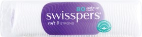 Swisspers-Make-Up-Pads-80-Pack on sale