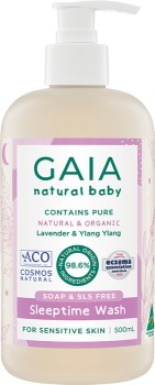 GAIA-Natural-Baby-Sleeptime-Bath-500mL on sale