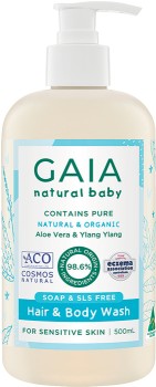 GAIA-Natural-Baby-Hair-Body-Wash-500mL on sale