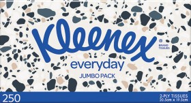 Kleenex+Facial+Tissues+Jumbo+250+Pack