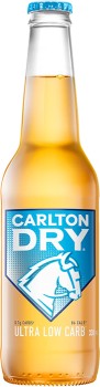 Carlton-Dry-Ultra-Low-Carb-Bottles-330mL on sale