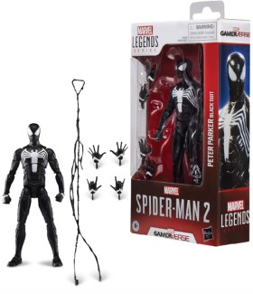Marvel+Spider-Man+Legends+Peter+Parker+Black+Suit